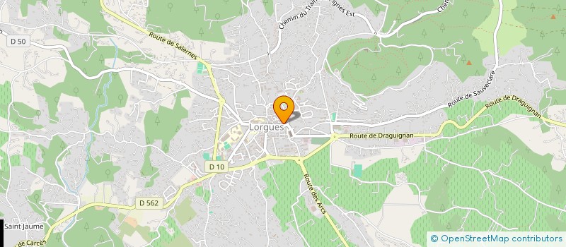 localisation de l'entreprise ALTAIR  LORGUES