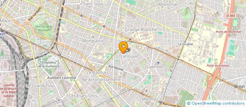 localisation de l'entreprise ALTAIR  LYON