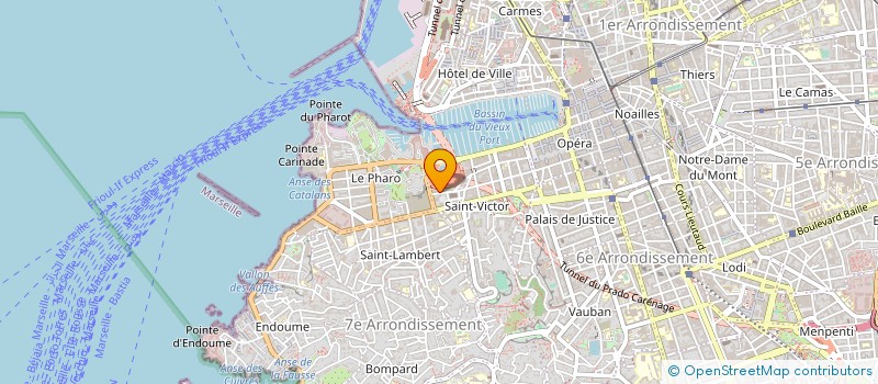 localisation de l'entreprise ALTAIR à MARSEILLE