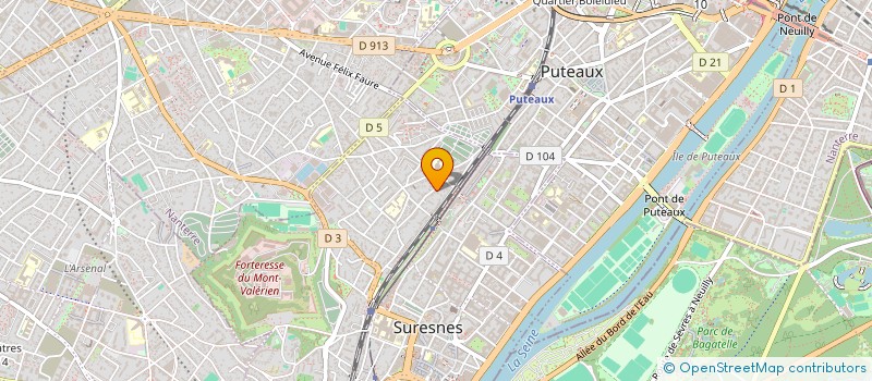 localisation de l'entreprise ALTAIR à SURESNES