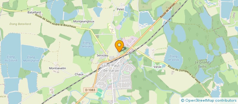 localisation de l'entreprise ALTAIR  LA CHAPELLE-DU-CHATELARD