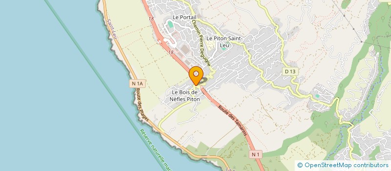 localisation de l'entreprise ALTAIR à SAINT-LEU