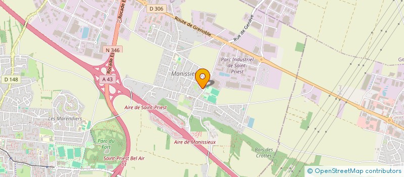 localisation de l'entreprise ALTAIR  SAINT-PRIEST