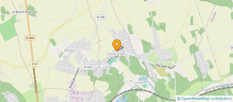 localisation de l'entreprise ALTAIR  SAINT-ELIER