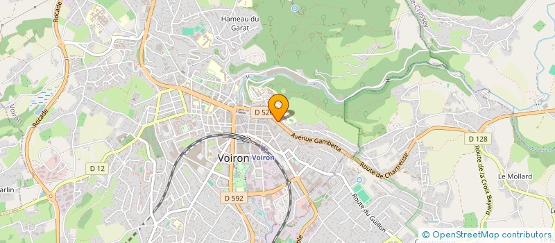 localisation de l'entreprise ALTAIR à VOIRON