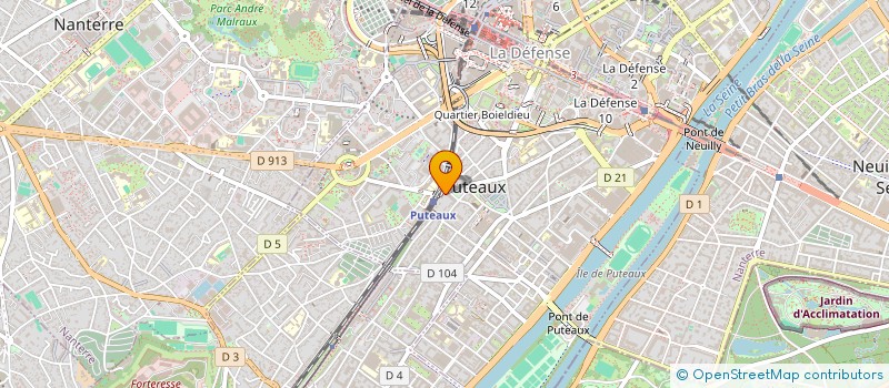 localisation de l'entreprise ALTAIR  PUTEAUX