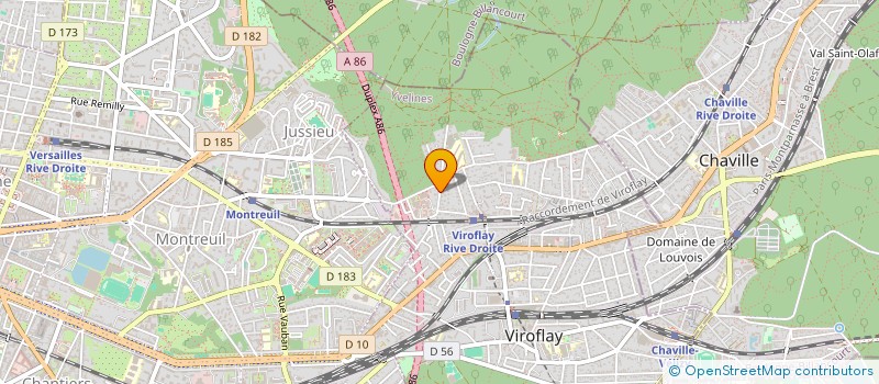 localisation de l'entreprise ALTAIR  VIROFLAY