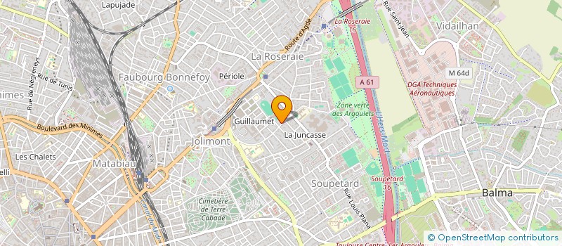 localisation de l'entreprise ALTAIR CAPITAL  TOULOUSE