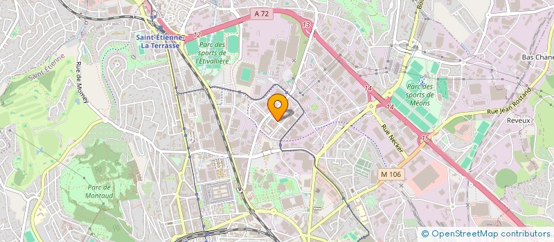 localisation de l'entreprise ALTAIR FRANCE à SAINT-ETIENNE