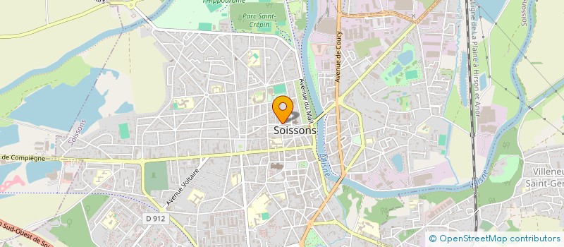 localisation de l'entreprise ALTAIR GROUPE à SOISSONS