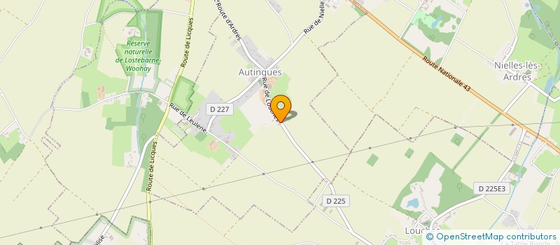 localisation de l'entreprise ALTAIR-IMMO  AUTINGUES