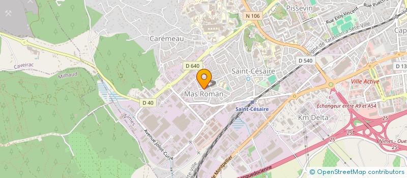 localisation de l'entreprise ALTAIR INGENIERIE à NIMES