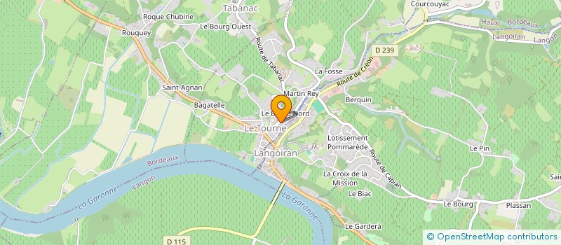 localisation de l'entreprise ALTAIR MANAGEMENT  LE TOURNE