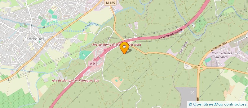 localisation de l'entreprise ALTAIR SARL  FABREGUES