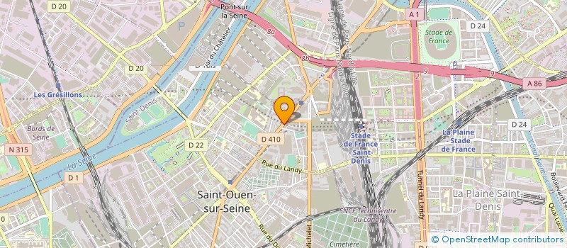 localisation de l'entreprise ALTAIR SECURITE à SAINT-DENIS