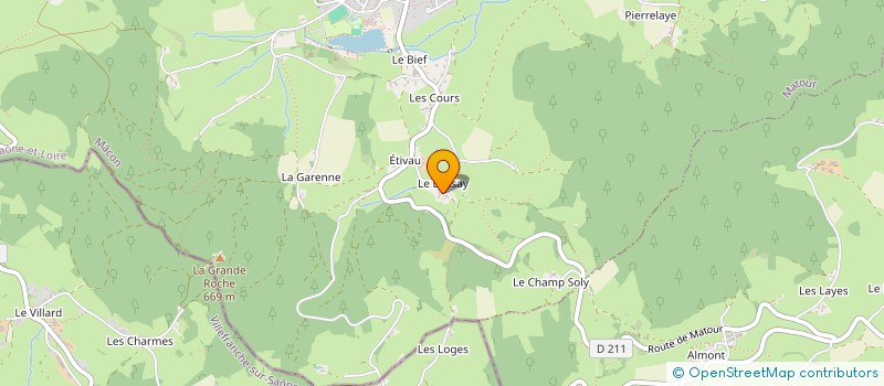 localisation de l'entreprise ALTAIR TELECOM  MATOUR