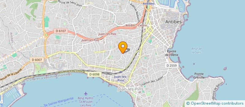 localisation de l'entreprise ALTAIRA CONSULTING GROUP à ANTIBES