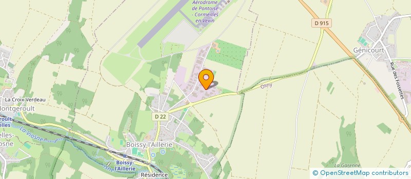 localisation de l'entreprise ALTAIRE PATRIMOINE  BOISSY-L'AILLERIE