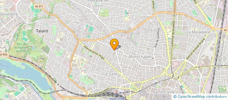 localisation de l'entreprise ALTAIRINVEST  DIJON