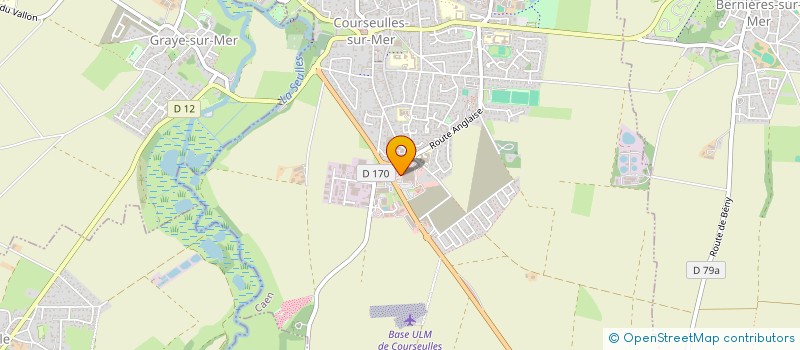 localisation de l'entreprise ALTAIS  COURSEULLES-SUR-MER