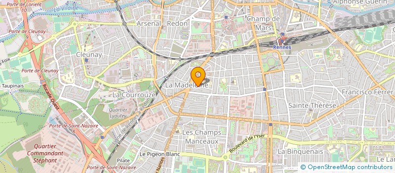 localisation de l'entreprise ALTAIS  RENNES