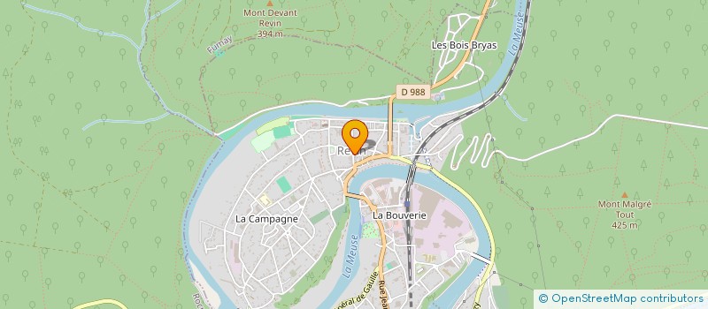 localisation de l'entreprise ALTAIS CONSEIL à REVIN