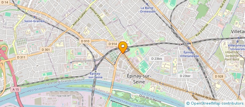 localisation de l'entreprise ALTALIS à EPINAY-SUR-SEINE