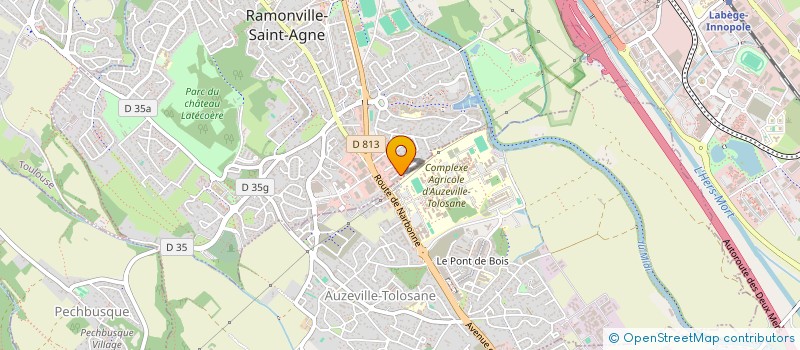 localisation de l'entreprise ALTALUM à RAMONVILLE-SAINT-AGNE
