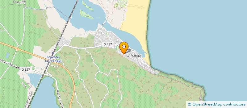 localisation de l'entreprise ALTAMAR  LEUCATE