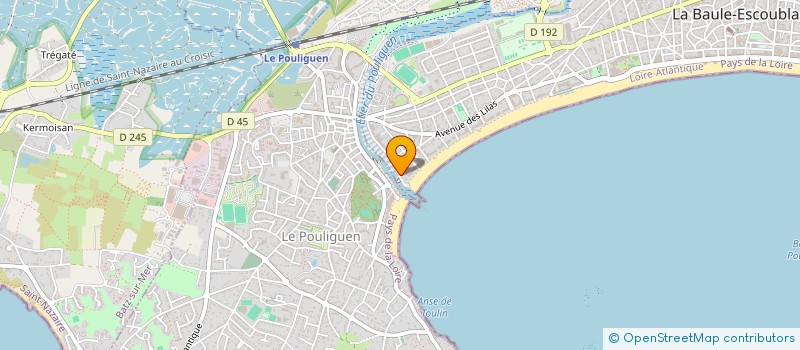 localisation de l'entreprise ALTAMAR CONSEILS  LA BAULE-ESCOUBLAC