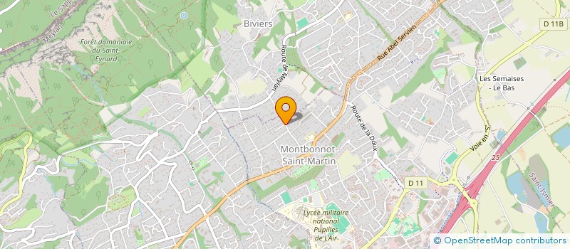 localisation de l'entreprise ALTAMIRA  MONTBONNOT-SAINT-MARTIN