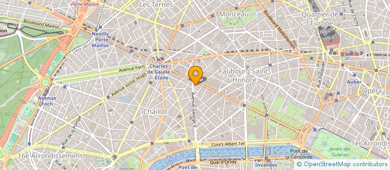 localisation de l'entreprise ALTANA SARL  PARIS