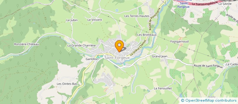 localisation de l'entreprise ALTANE  SAINT-FORGEUX