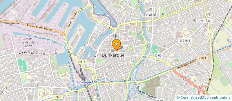 localisation de l'entreprise ALTANGO à DUNKERQUE