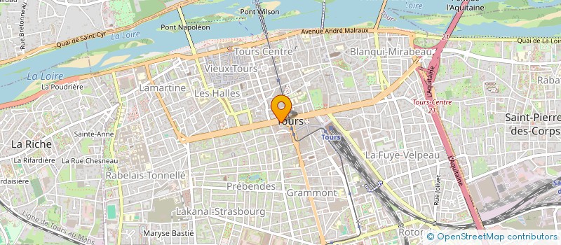 localisation de l'entreprise ALTANOT TOURS SUD  TOURS