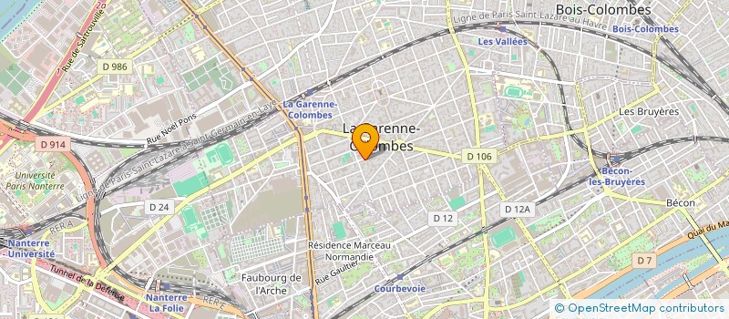 localisation de l'entreprise ALTANOVA DISTRIBUTION  LA GARENNE-COLOMBES