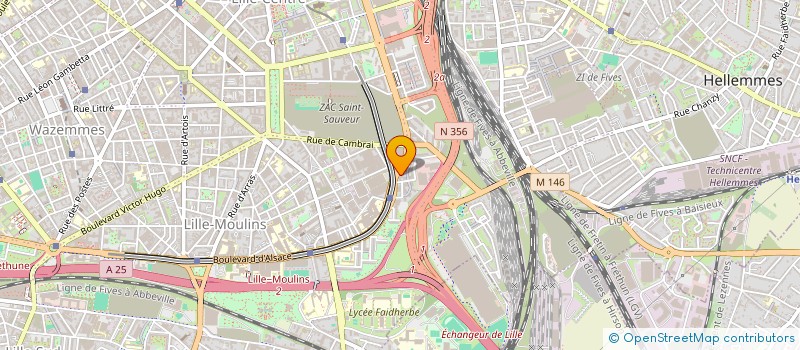 localisation de l'entreprise ALTAORA  LILLE