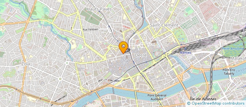 localisation de l'entreprise ALTAOS à NANTES
