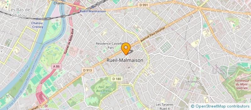 localisation de l'entreprise ALTAPONTHUS à RUEIL-MALMAISON