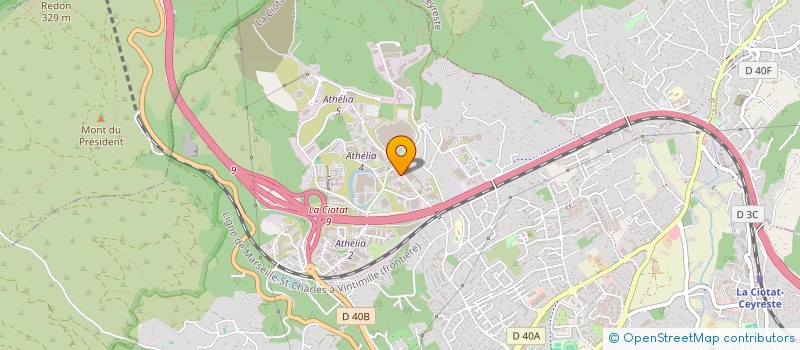 localisation de l'entreprise ALTAR  LA CIOTAT