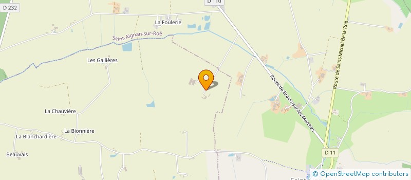 localisation de l'entreprise ALTARA  ROUAUDIERE (LA)