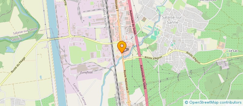 localisation de l'entreprise ALTARIPPA  SALAISE-SUR-SANNE