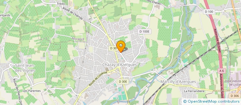 localisation de l'entreprise ALTARIS CONCEPT  CHAZAY-D'AZERGUES