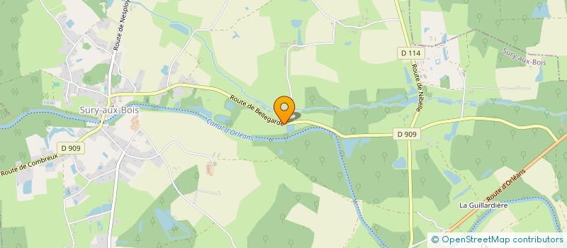 localisation de l'entreprise ALTARRA à SURY-AUX-BOIS
