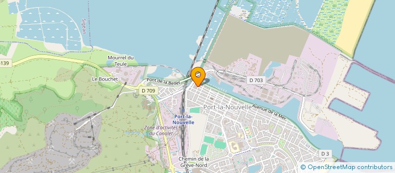 localisation de l'entreprise ALTART  PORT-LA-NOUVELLE