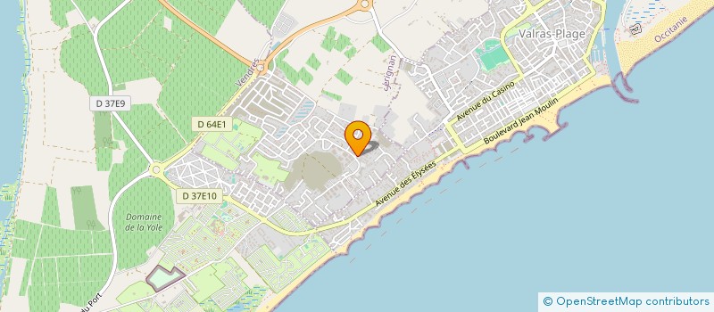 localisation de l'entreprise ALTARYS  SERIGNAN