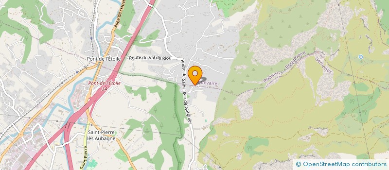 localisation de l'entreprise ALTASUD  GEMENOS