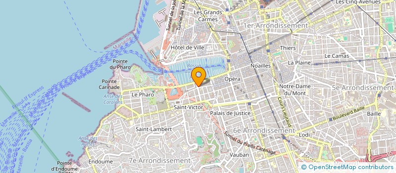 localisation de l'entreprise ALTAVA  MARSEILLE