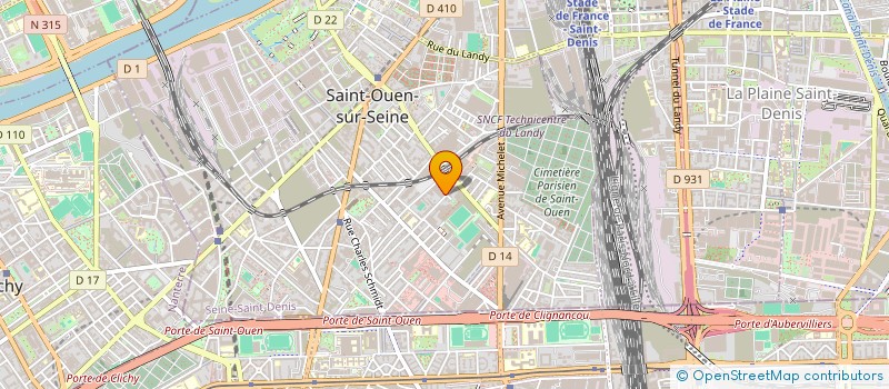 localisation de l'entreprise ALTAVIA CLOUD à SAINT-OUEN-SUR-SEINE