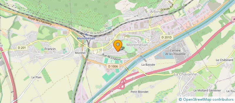 localisation de l'entreprise ALTAVIA CONSEIL  MONTMELIAN